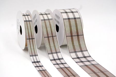 Taupe, Creme und Anthrazit Karobband_AI